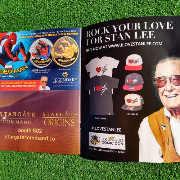 2017 Stan Lee’s Stanos/Thanos Los Angeles LA Comic Con 6th Edition Program Guide - Picture 2 of 2